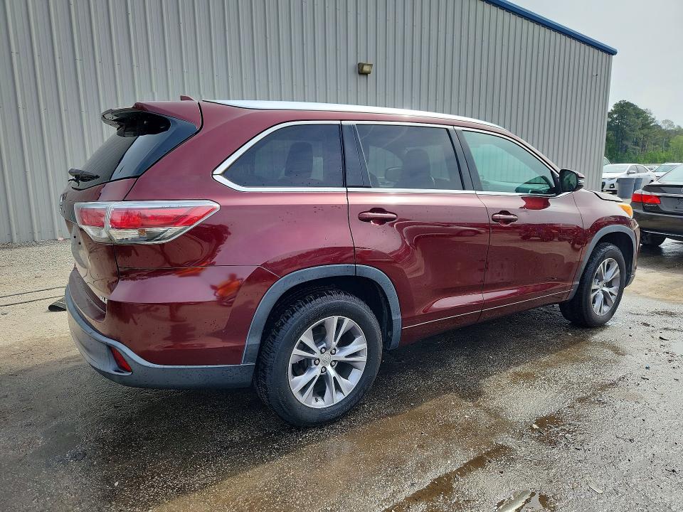 50312316 :رقم المزاد ، 5TDKKRFH6ES011206 vin ، 2014 Toyota Highlander مزاد بيع