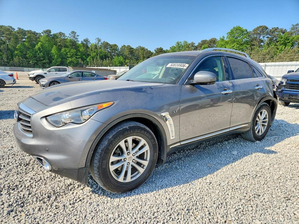 50839906 :رقم المزاد ، JN8CS1MU1FM380384 vin ، 2015 Infiniti Qx70 مزاد بيع