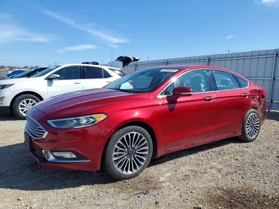 Продажа на аукционе авто 2018 Ford Fusion, vin: 3FA6P0K95JR150128, номер лота: 48990066
