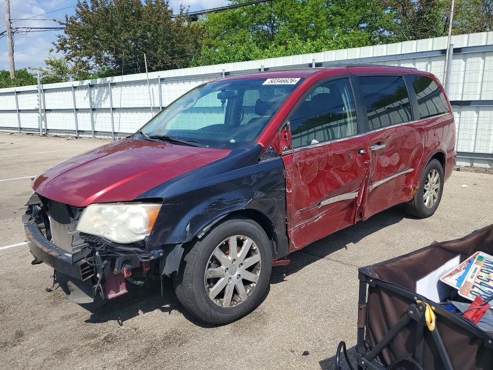 Auction sale of the 2012 Chrysler Town & Country, vin: 2C4RC1CG6CR339496, lot number: 50346626