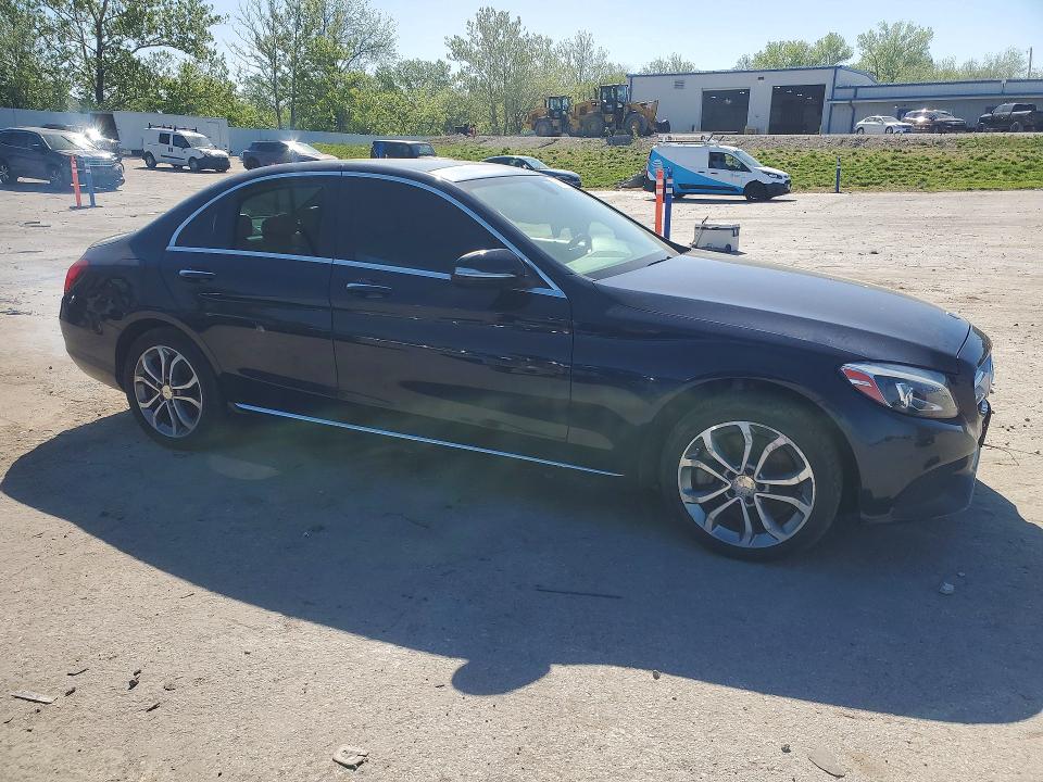 Продажа на аукционе авто 2015 Mercedes-benz C-class C300 4matic, vin: 55SWF4KB4FU069281, номер лота: 50838986