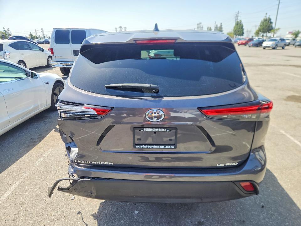 50345366 :رقم المزاد ، 5TDKDRBH0PS028537 vin ، 2023 Toyota Highlander مزاد بيع