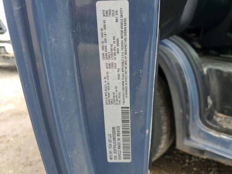Продажа на аукционе авто 2021 Ram Promaster 3500, vin: 3C6FRVJGXME503595, номер лота: 49410006