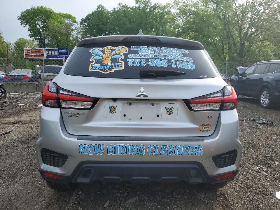 51507756 :رقم المزاد ، JA4ARUAUXPU001852 vin ، 2023 Mitsubishi Outlander Sport مزاد بيع