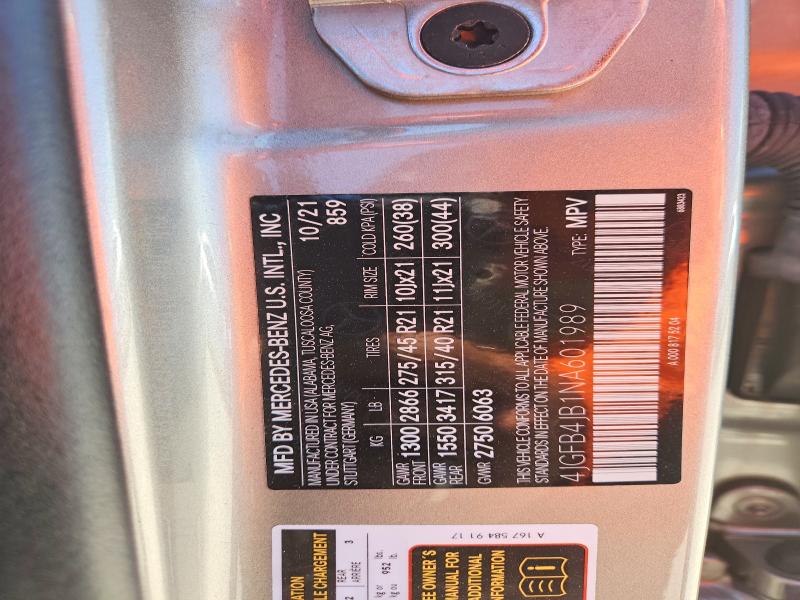 Aukcja sprzedaży 2022 Mercedes-benz Gle, vin: 4JGFB4JB1NA601989, numer aukcji: 51590376