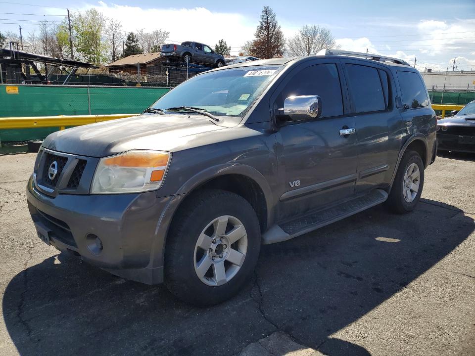 Продажа на аукционе авто 2008 Nissan Armada, vin: 5N1AA08C28N619192, номер лота: 48816796