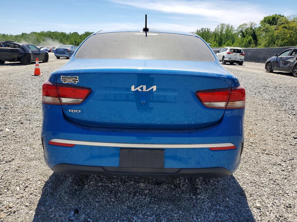 49981166 :رقم المزاد ، 3KPA24AD2NE455020 vin ، 2022 Kia Rio مزاد بيع