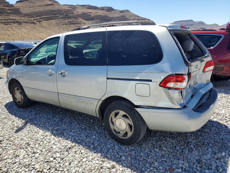 2002 Toyota Sienna მანქანა იყიდება აუქციონზე, vin: 4T3ZF13CX2U492777, აუქციონის ნომერი: 49620416