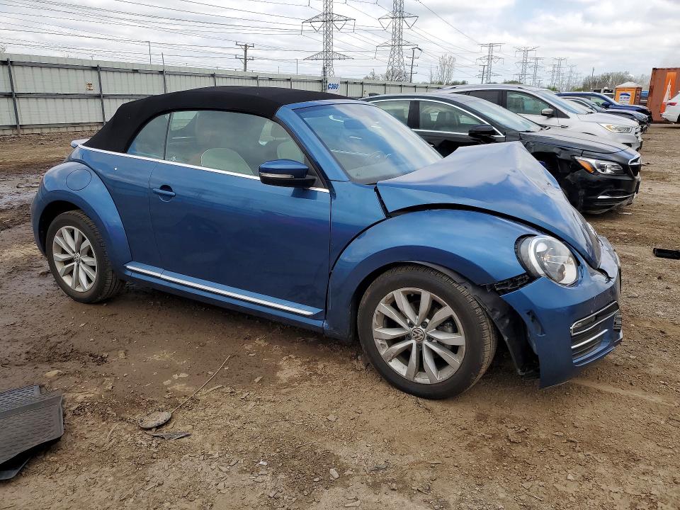 2017 Volkswagen Beetle მანქანა იყიდება აუქციონზე, vin: 3VW517AT7HM816357, აუქციონის ნომერი: 50585316