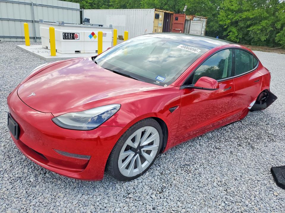 Продажа на аукционе авто 2022 Tesla Model 3, vin: 5YJ3E1EA5NF187749, номер лота: 49068096