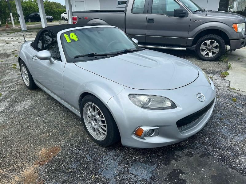 2014 Mazda Mx-5 Miata მანქანა იყიდება აუქციონზე, vin: JM1NC2JF6E0235957, აუქციონის ნომერი: 49604926