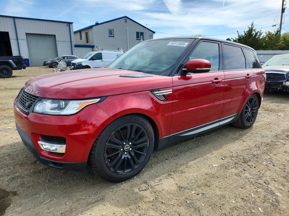 2015 Land Rover Range Rover Sport მანქანა იყიდება აუქციონზე, vin: SALWR2VFXFA507640, აუქციონის ნომერი: 50313806