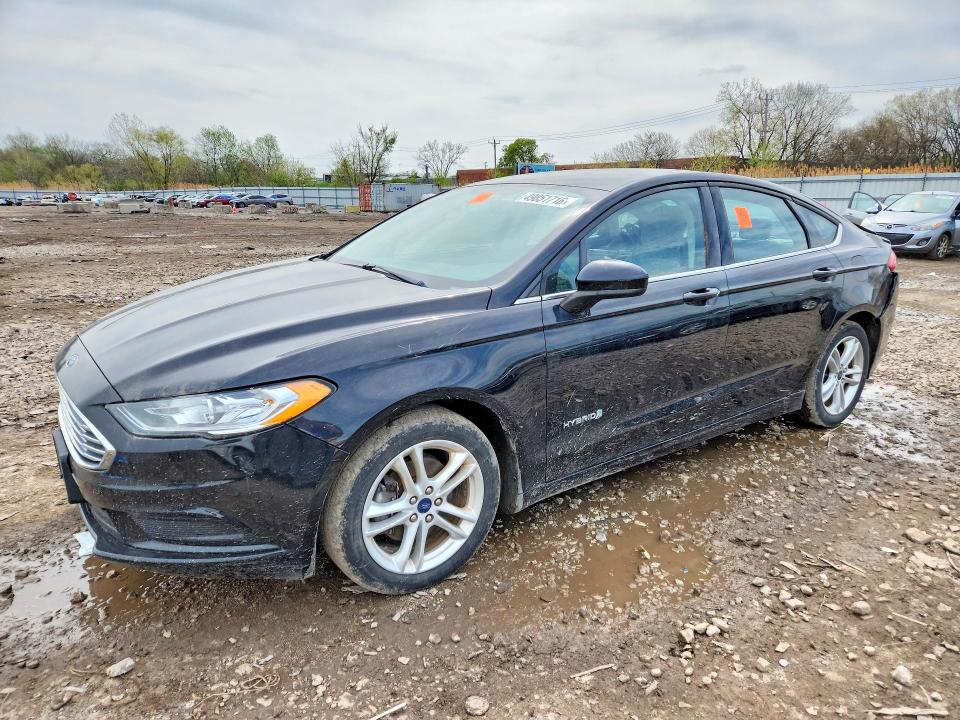 49851716 :رقم المزاد ، 3FA6P0UU3JR273668 vin ، 2018 Ford Fusion مزاد بيع