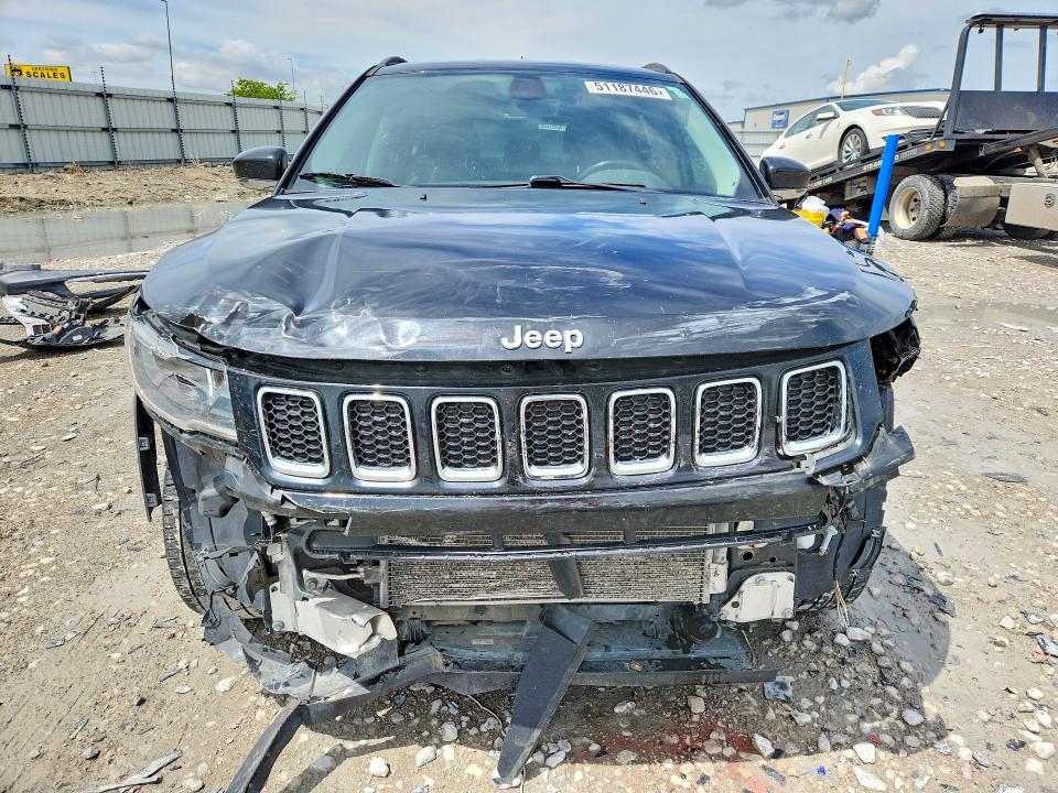 51187446 :رقم المزاد ، 3C4NJCCB9LT152710 vin ، 2020 Jeep Compass مزاد بيع