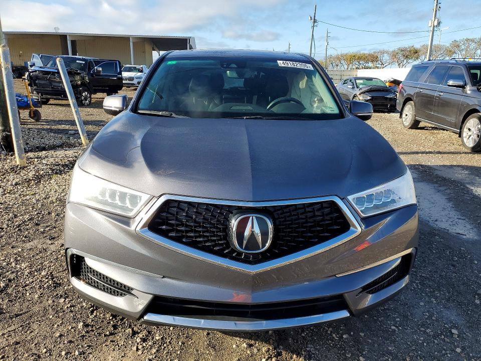 2019 Acura Mdx მანქანა იყიდება აუქციონზე, vin: 5J8YD3H55KL011829, აუქციონის ნომერი: 49182306