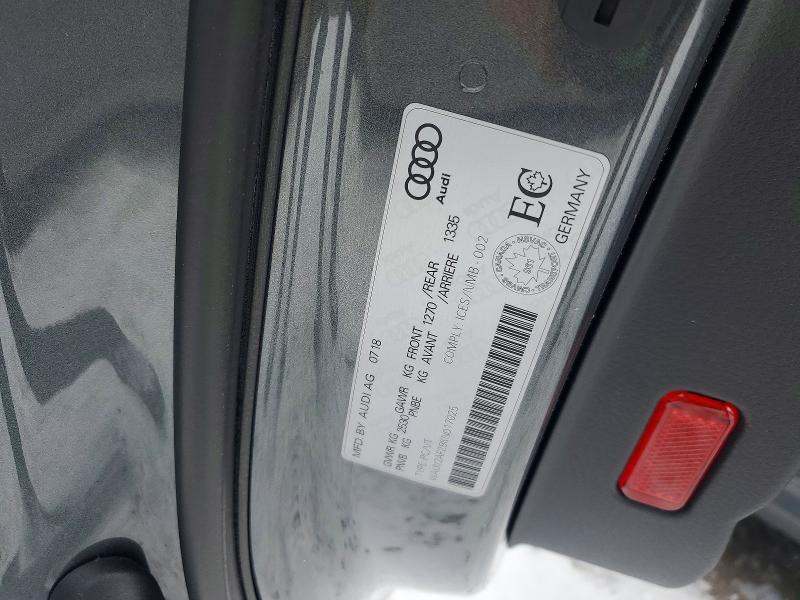 Продажа на аукционе авто 2019 Audi A7, vin: WAUV2AF29KN017025, номер лота: 48653306
