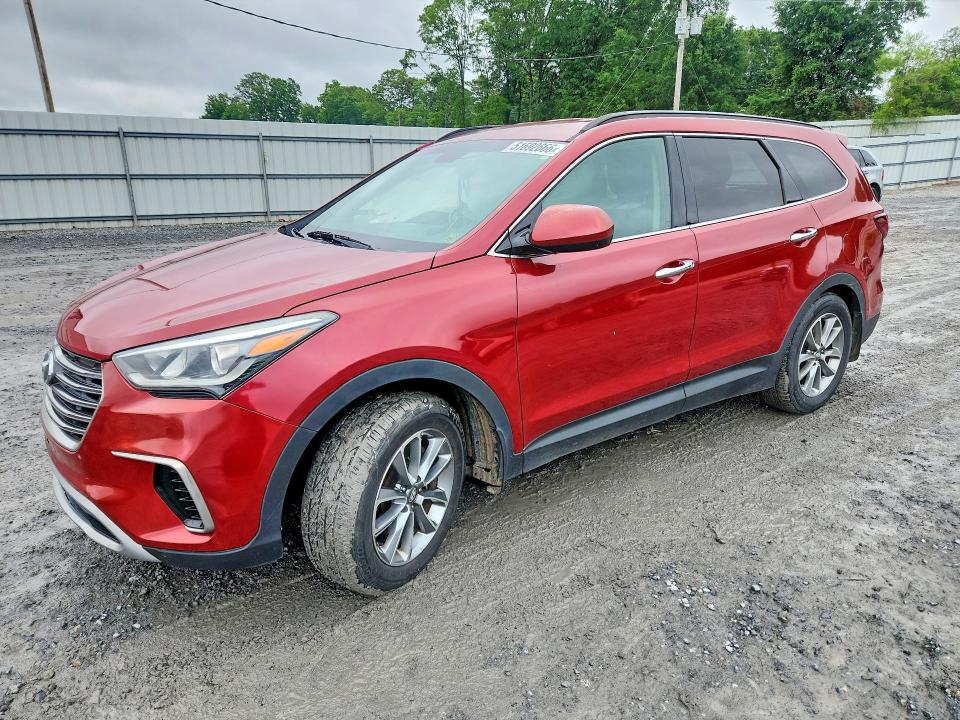 51692666 :رقم المزاد ، KM8SM4HF3JU266910 vin ، 2018 Hyundai Santa Fe مزاد بيع