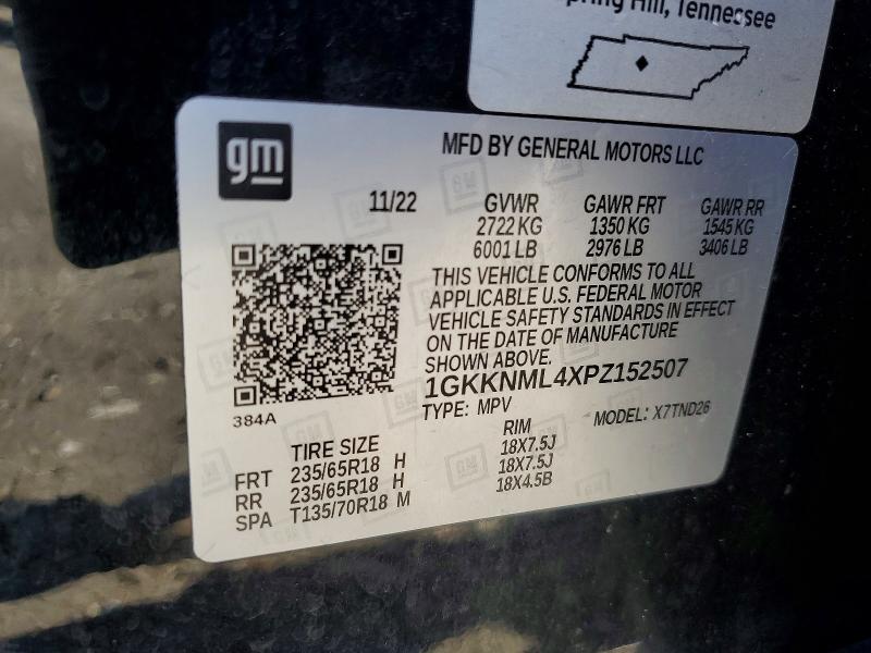 Продаж на аукціоні авто 2023 Gmc Acadia, vin: 1GKKNML4XPZ152507, номер лоту: 51255676