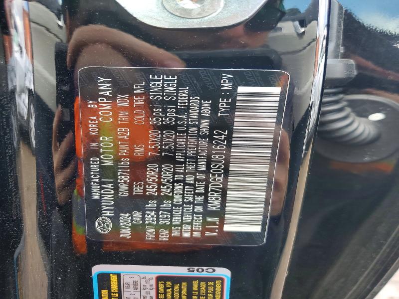 Продаж на аукціоні авто 2025 Hyundai Palisade, vin: KM8R7DGE0SU816242, номер лоту: 49816776