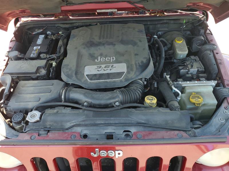 51091016 :رقم المزاد ، 1C4BJWEG0DL590073 vin ، 2013 Jeep Wrangler Unlimited مزاد بيع