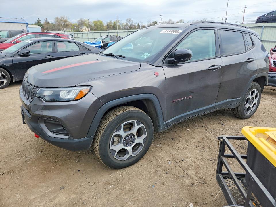 Aukcja sprzedaży 2022 Jeep Compass, vin: 3C4NJDDB4NT225828, numer aukcji: 49140966