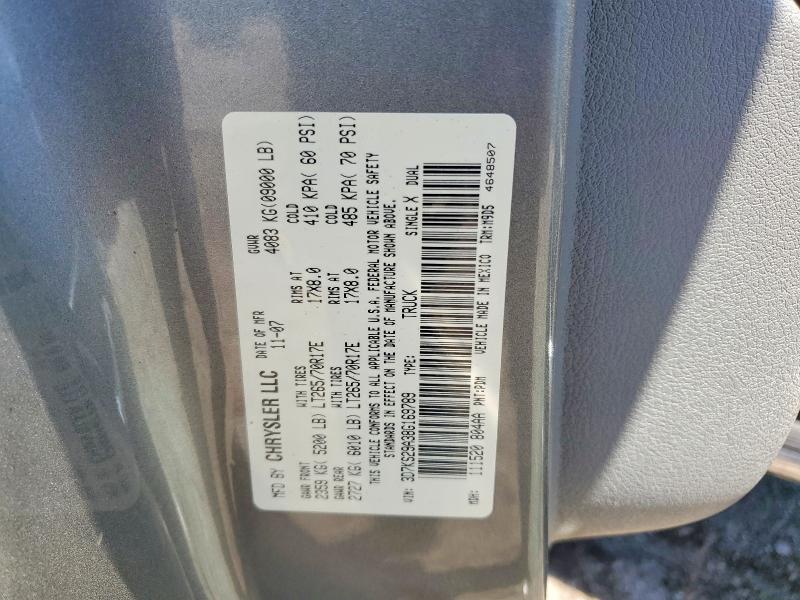 Продажа на аукционе авто 2008 Dodge Ram 2500, vin: 3D7KS29A38G169789, номер лота: 50189266