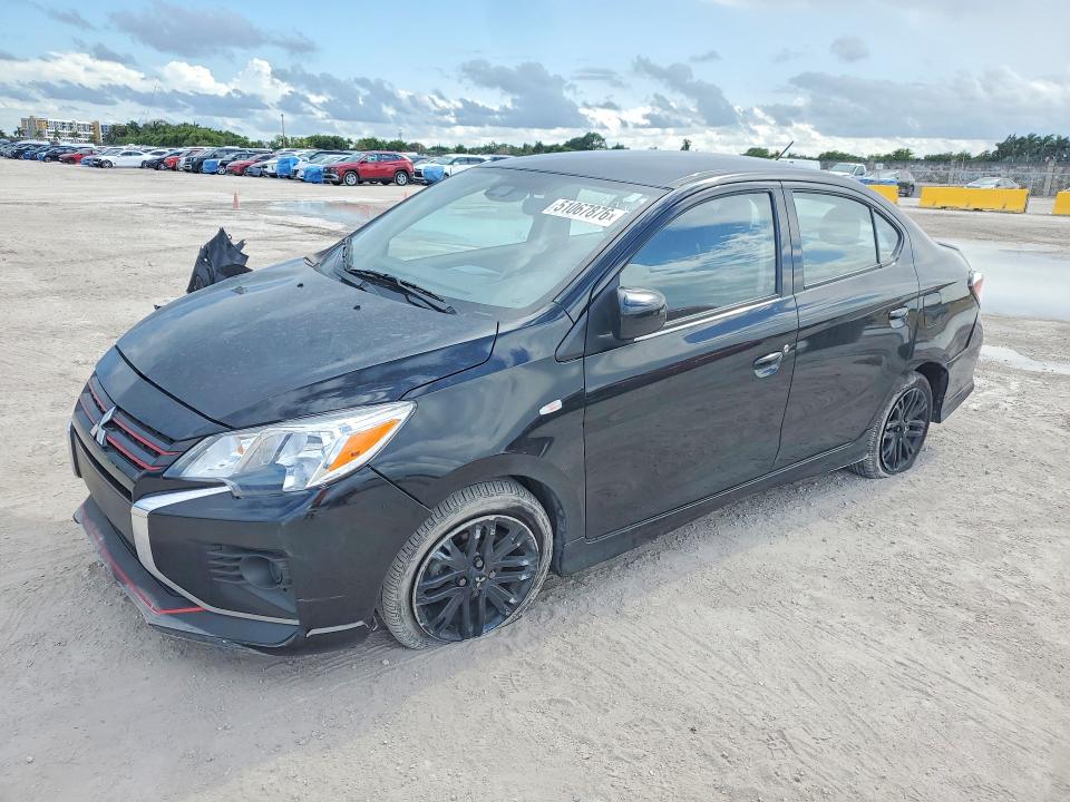 51067876 :رقم المزاد ، ML32FUFJ5RHF14039 vin ، 2024 Mitsubishi Mirage مزاد بيع