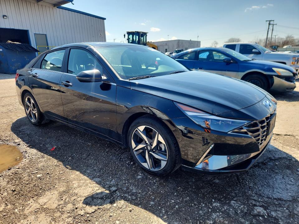 2023 Hyundai Elantra Hybrid მანქანა იყიდება აუქციონზე, vin: KMHLN4AJ6PU052342, აუქციონის ნომერი: 48131096