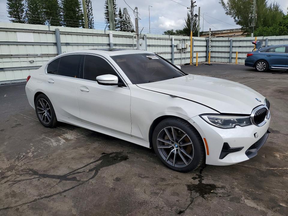 2021 Bmw 330i მანქანა იყიდება აუქციონზე, vin: 3MW5R1J06M8C07291, აუქციონის ნომერი: 49800096