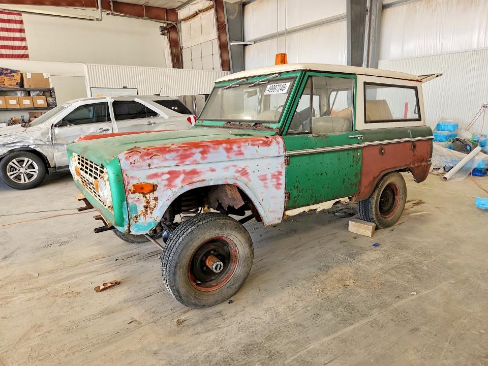 1971 Ford Bronco მანქანა იყიდება აუქციონზე, vin: U15GLJ90643, აუქციონის ნომერი: 49997246