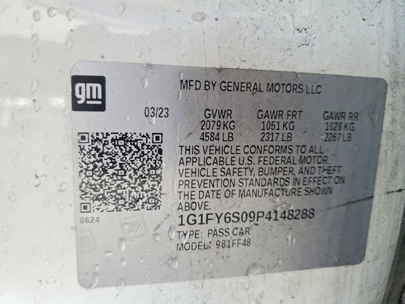 51007746 :رقم المزاد ، 1G1FY6S09P4148288 vin ، 2023 Chevrolet Bolt Euv مزاد بيع