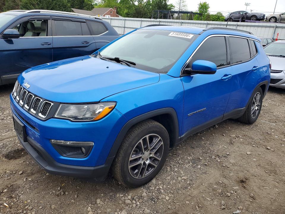2020 Jeep Compass მანქანა იყიდება აუქციონზე, vin: 3C4NJCBB5LT153080, აუქციონის ნომერი: 51689586