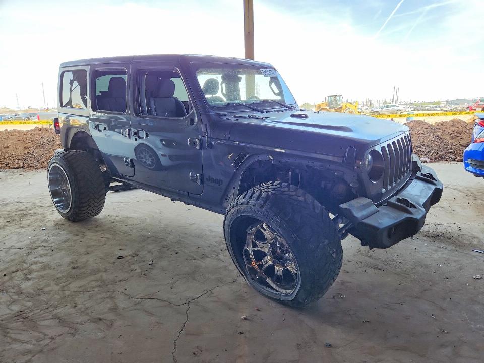 2021 Jeep Wrangler Unlimited მანქანა იყიდება აუქციონზე, vin: 1C4HJXDG0MW815415, აუქციონის ნომერი: 51019576