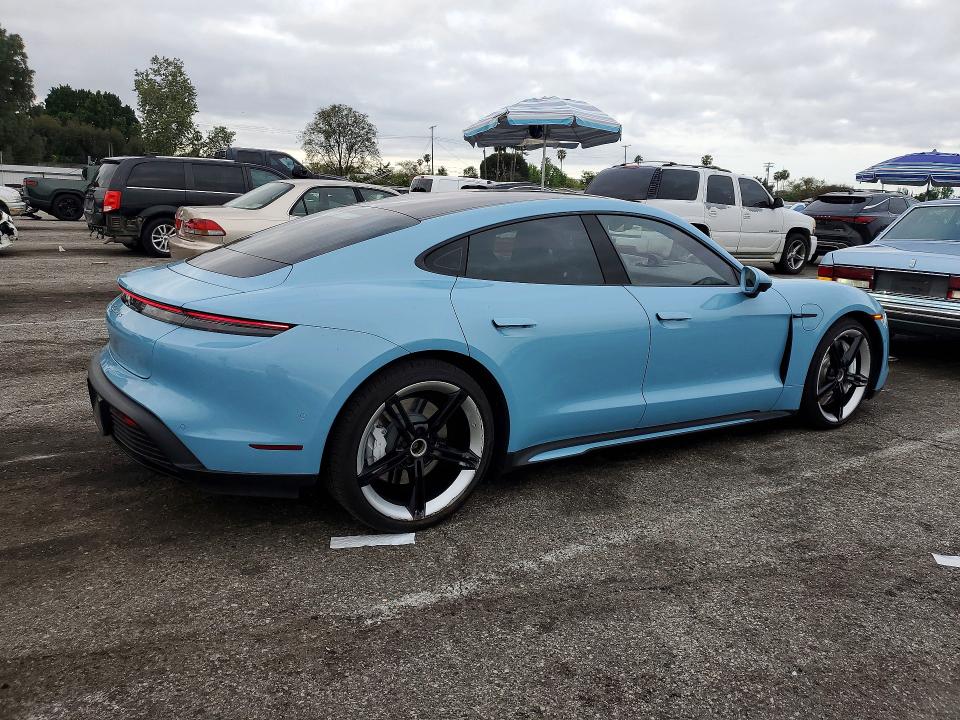 47358376 :رقم المزاد ، WP0AB2Y10RSA35827 vin ، 2024 Porsche Taycan مزاد بيع