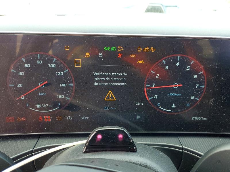 51889556 :رقم المزاد ، 5NMP54GLXRH051588 vin ، 2024 Hyundai Santa Fe مزاد بيع