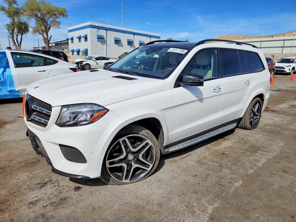 51017196 :رقم المزاد ، 4JGDF7DE7HA853012 vin ، 2017 Mercedes-benz Gls مزاد بيع