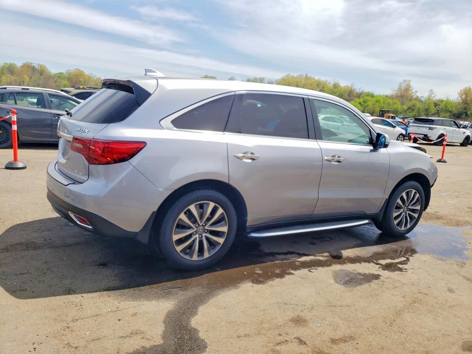 51632546 :رقم المزاد ، 5FRYD4H40GB012519 vin ، 2016 Acura Mdx مزاد بيع