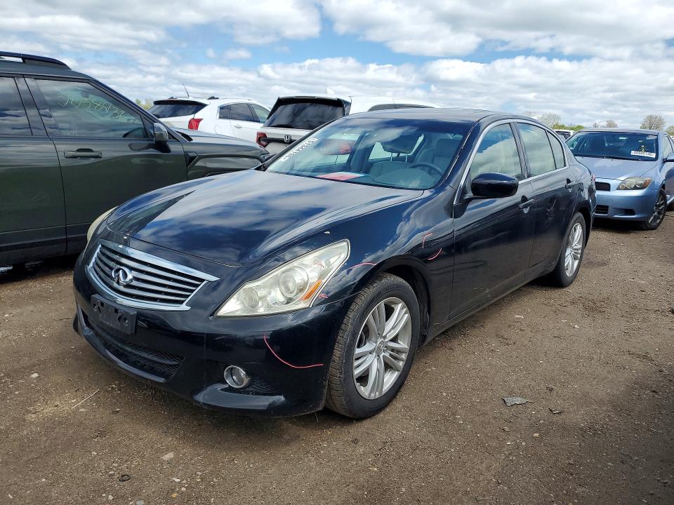 Aukcja sprzedaży 2012 Infiniti G25 Sedan, vin: JN1DV6AP8CM701306, numer aukcji: 51344196