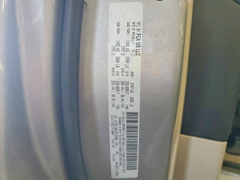 51817806 :رقم المزاد ، 2C4RC1AGXJR125384 vin ، 2018 Chrysler Pacifica مزاد بيع