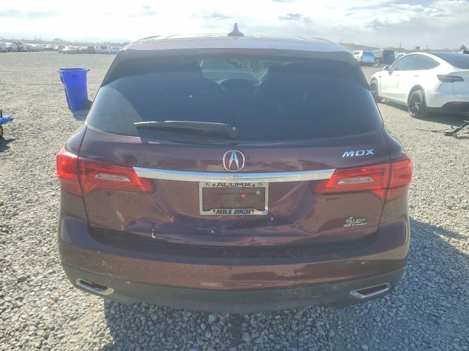 48914746 :رقم المزاد ، 5FRYD4H61FB004185 vin ، 2015 Acura Mdx مزاد بيع