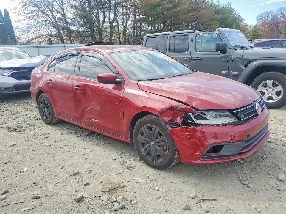 2017 Volkswagen Jetta მანქანა იყიდება აუქციონზე, vin: 3VW2B7AJ1HM409035, აუქციონის ნომერი: 48293756