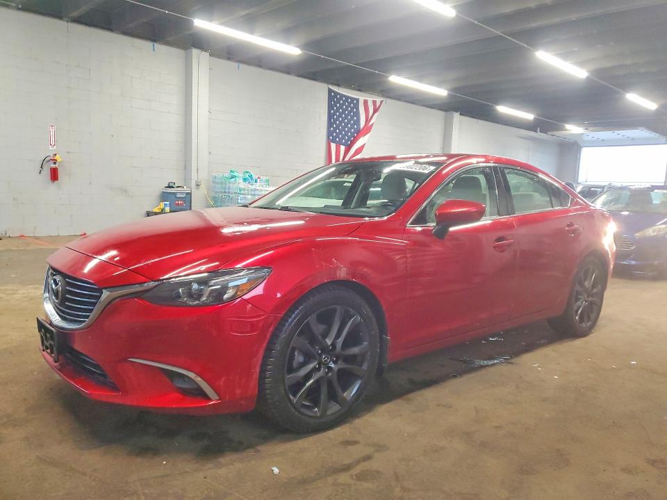 2016 Mazda 6 მანქანა იყიდება აუქციონზე, vin: JM1GJ1W54G1441722, აუქციონის ნომერი: 50902206