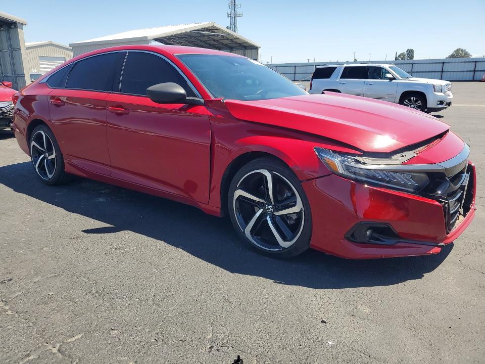 Продажа на аукционе авто 2022 Honda Accord, vin: 1HGCV1F33NA058323, номер лота: 51857036