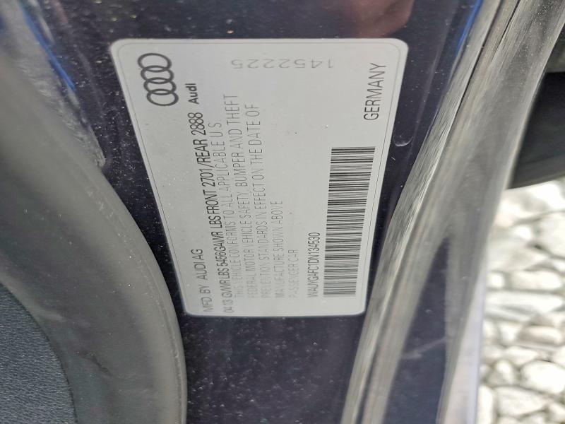 Продажа на аукционе авто 2013 Audi A7, vin: WAUYGAFC1DN134530, номер лота: 50673076