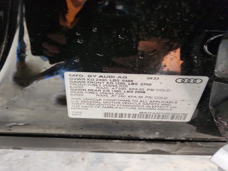 Продажа на аукционе авто 2024 Audi Q5, vin: WA1FAAFY2R2006789, номер лота: 48422026