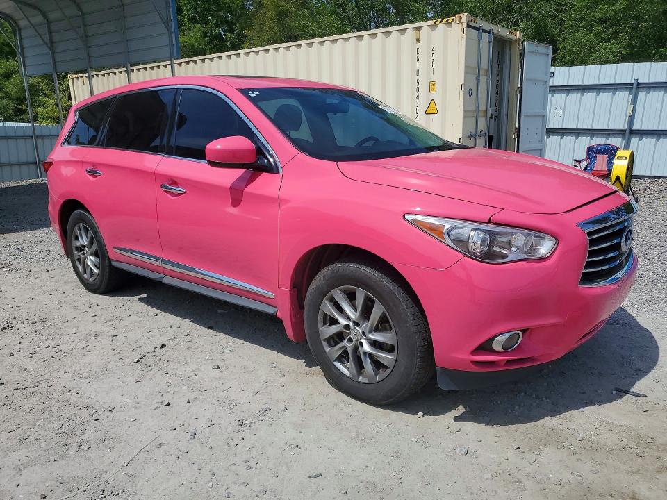 49068056 :رقم المزاد ، 5N1AL0MM5DC352211 vin ، 2013 Infiniti Jx35 مزاد بيع