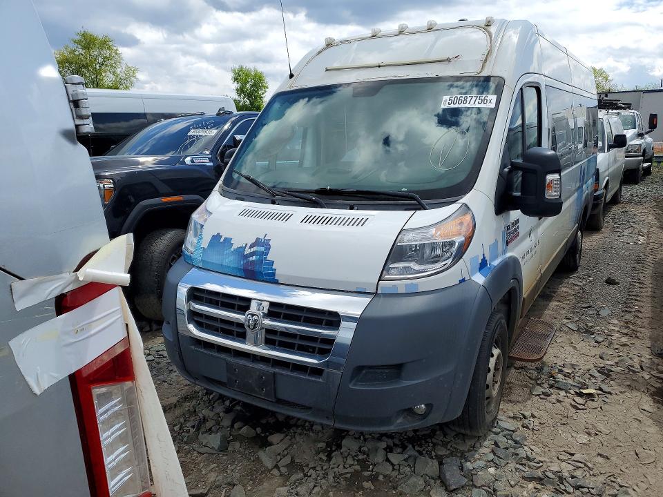 50687756 :رقم المزاد ، 3C6URVUG6GE134273 vin ، 2016 Ram Promaster 3500 مزاد بيع