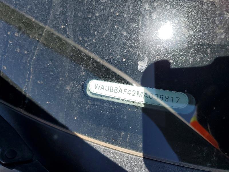 51298766 :رقم المزاد ، WAUBBAF42MA035817 vin ، 2021 Audi A4 مزاد بيع