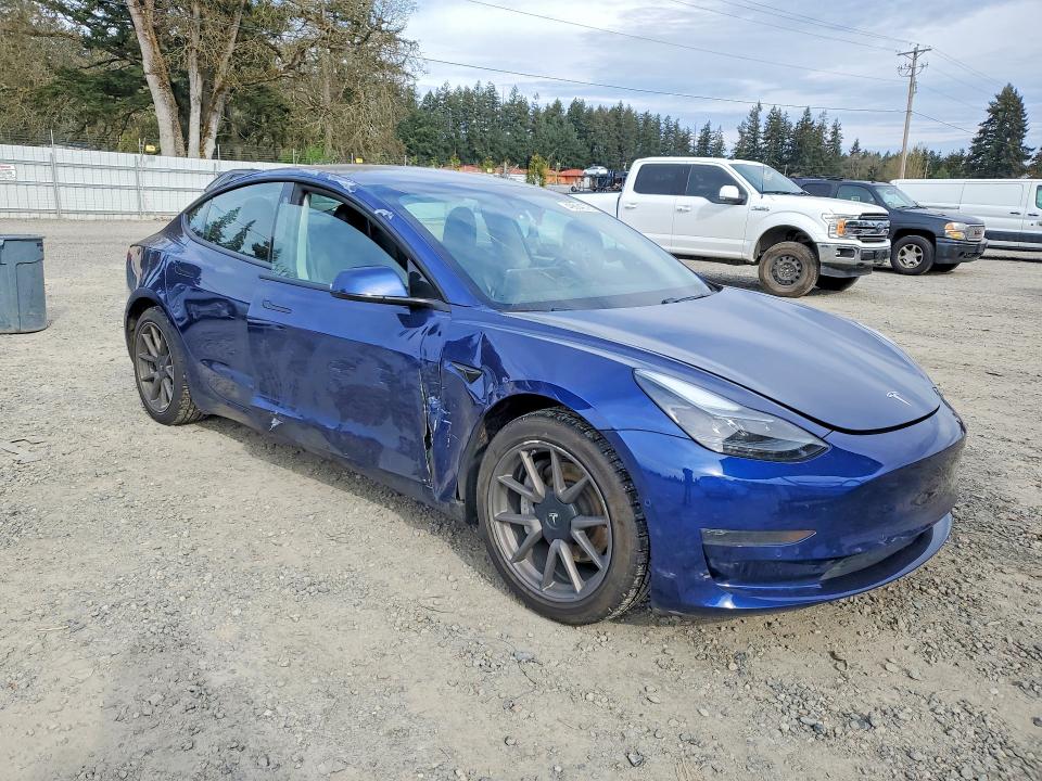 49654076 :رقم المزاد ، 5YJ3E1EA5MF991516 vin ، 2021 Tesla Model 3 مزاد بيع