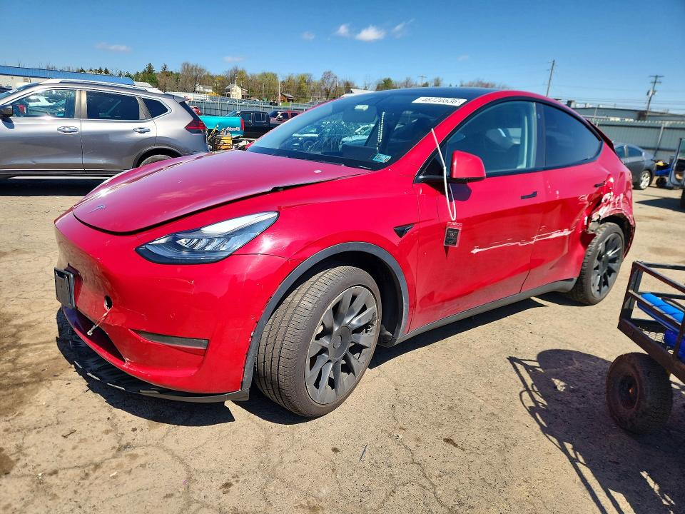 Продажа на аукционе авто 2021 Tesla Model Y, vin: 5YJYGDEE5MF074516, номер лота: 48720536
